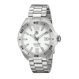 Buy Shop Tag Heuer Formula 1 Calibre 5 Automatic White Dial Silver Steel Strap Watch for Men - WAZ2114.BA0875 USA Online