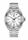 Buy Shop Tag Heuer Formula 1 Calibre 5 Automatic White Dial Silver Steel Strap Watch for Men - WAZ2114.BA0875 USA Online