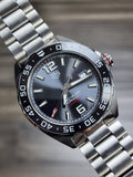Buy Shop Tag Heuer Formula 1 Calibre 5 Chronograph Anthracite Dial Silver Steel Strap Watch for Men - WAZ2011.BA0842 USA Online