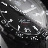 Buy Shop Tag Heuer Formula 1 Calibre 5 Chronograph Anthracite Dial Silver Steel Strap Watch for Men - WAZ2011.BA0842 USA Online