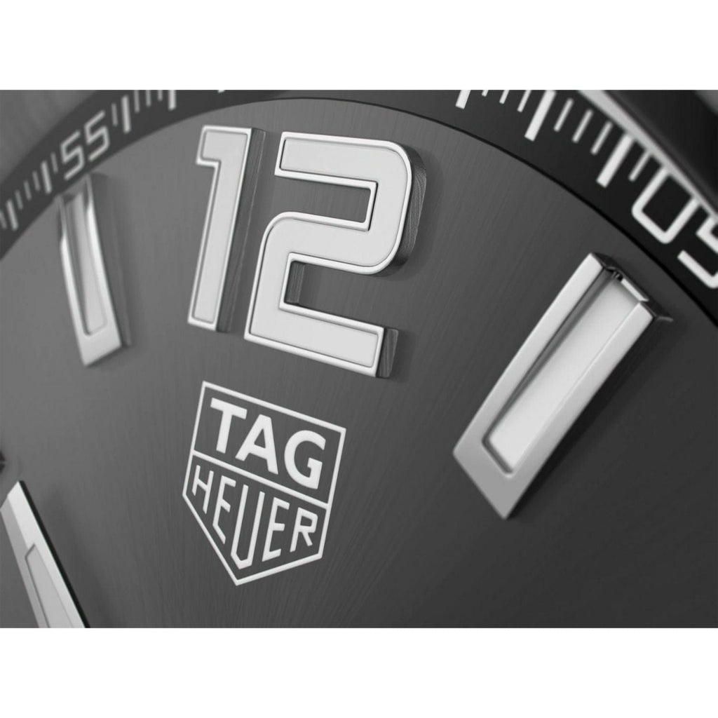 Buy Shop Tag Heuer Formula 1 Calibre 5 Chronograph Anthracite Dial Silver Steel Strap Watch for Men - WAZ2011.BA0842 USA Online
