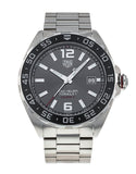 Buy Shop Tag Heuer Formula 1 Calibre 5 Chronograph Anthracite Dial Silver Steel Strap Watch for Men - WAZ2011.BA0842 USA Online