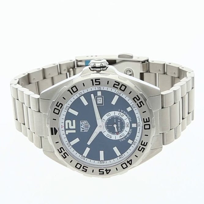 Buy Shop Tag Heuer Formula 1 Calibre 6 Automatic Blue Dial Silver Steel Strap Watch for Men - WAZ2014.BA0842 USA Online