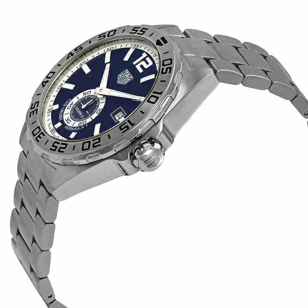 Buy Shop Tag Heuer Formula 1 Calibre 6 Automatic Blue Dial Silver Steel Strap Watch for Men - WAZ2014.BA0842 USA Online