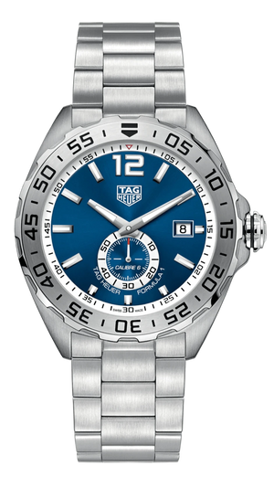 Buy Shop Tag Heuer Formula 1 Calibre 6 Automatic Blue Dial Silver Steel Strap Watch for Men - WAZ2014.BA0842 USA Online