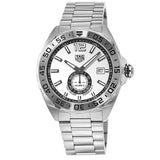 Buy Shop Tag Heuer Formula 1 Calibre 6 Automatic White Dial Silver Steel Strap Watch for Men - WAZ2013.BA0842 USA Online