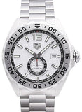 Buy Shop Tag Heuer Formula 1 Calibre 6 Automatic White Dial Silver Steel Strap Watch for Men - WAZ2013.BA0842 USA Online