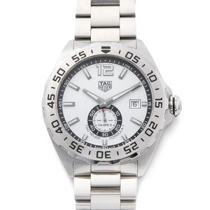 Buy Shop Tag Heuer Formula 1 Calibre 6 Automatic White Dial Silver Steel Strap Watch for Men - WAZ2013.BA0842 USA Online