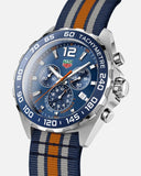 Buy Shop Tag Heuer Formula 1 Chronograph 43mm Blue Dial NATO Strap Watch for Men - CAZ1014.FC8196 USA Online