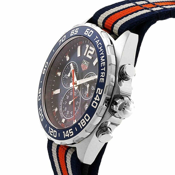 Buy Shop Tag Heuer Formula 1 Chronograph 43mm Blue Dial NATO Strap Watch for Men - CAZ1014.FC8196 USA Online