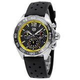 Buy Shop Tag Heuer Formula 1 Chronograph Black Dial Black Rubber Strap Watch for Men - CAZ101AC.FT8024 USA Online
