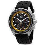 Buy Shop Tag Heuer Formula 1 Chronograph Black Dial Black Rubber Strap Watch for Men - CAZ101AC.FT8024 USA Online