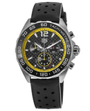 Buy Shop Tag Heuer Formula 1 Chronograph Black Dial Black Rubber Strap Watch for Men - CAZ101AC.FT8024 USA Online