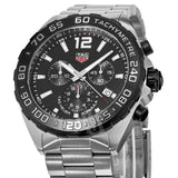 Buy Shop Tag Heuer Formula 1 Chronograph Black Dial Silver Steel Strap Watch for Men - CAZ1010.BA0842 USA Online