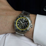 Buy Shop Tag Heuer Formula 1 Chronograph Black Dial Silver Steel Strap Watch for Men- CAZ101AC.BA0842 USA Online