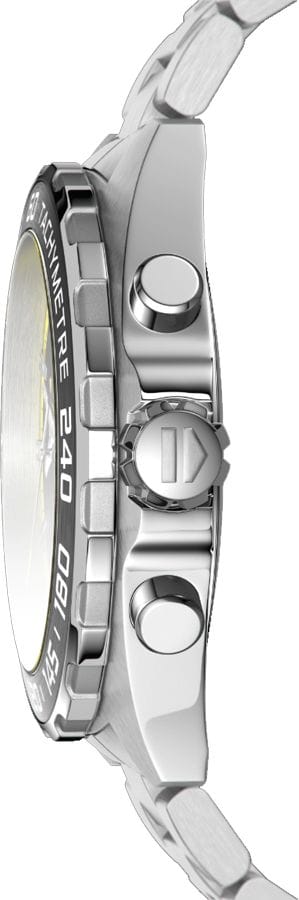 Buy Shop Tag Heuer Formula 1 Chronograph Black Dial Silver Steel Strap Watch for Men- CAZ101AC.BA0842 USA Online