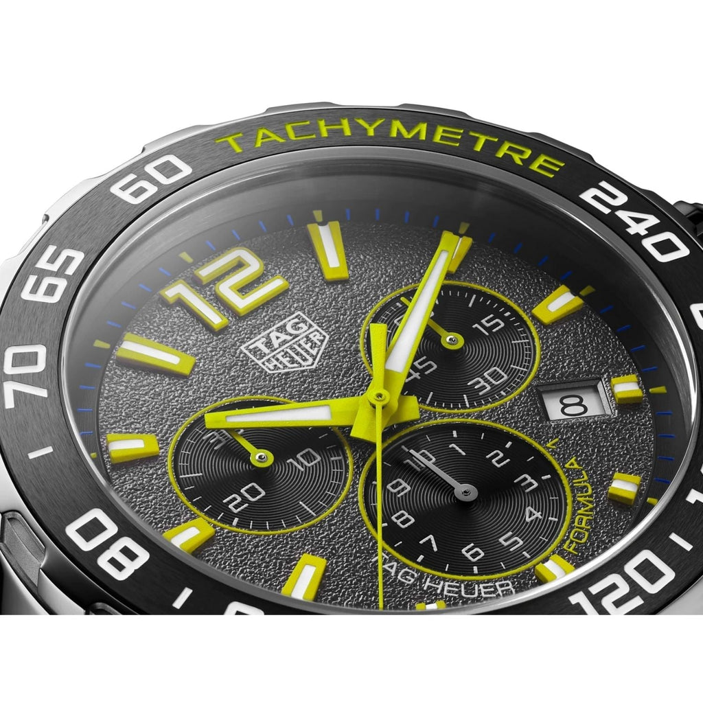 Buy Shop Tag Heuer Formula 1 Chronograph Black Dial Silver Steel Strap Watch for Men- CAZ101AC.BA0842 USA Online
