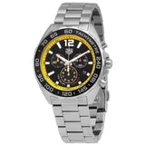 Buy Shop Tag Heuer Formula 1 Chronograph Black Dial Silver Steel Strap Watch for Men- CAZ101AC.BA0842 USA Online