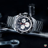 Buy Shop Tag Heuer Formula 1 Chronograph Black Dial Silver Steel Strap Watch for Men - CAZ101E.BA0842 USA Online
