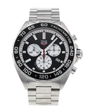 Buy Shop Tag Heuer Formula 1 Chronograph Black Dial Silver Steel Strap Watch for Men - CAZ101E.BA0842 USA Online