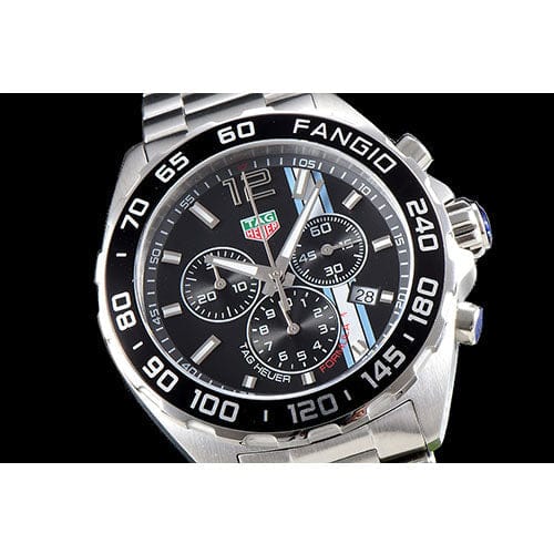 Buy Shop Tag Heuer Formula 1 Chronograph Black Dial Silver Steel Strap Watch for Men - CAZ101H.BA0842 USA Online