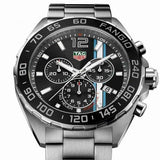 Buy Shop Tag Heuer Formula 1 Chronograph Black Dial Silver Steel Strap Watch for Men - CAZ101H.BA0842 USA Online