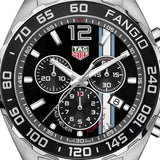 Buy Shop Tag Heuer Formula 1 Chronograph Black Dial Silver Steel Strap Watch for Men - CAZ101H.BA0842 USA Online