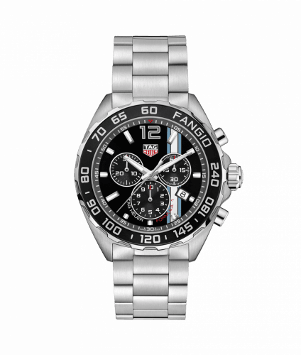 Buy Shop Tag Heuer Formula 1 Chronograph Black Dial Silver Steel Strap Watch for Men - CAZ101H.BA0842 USA Online