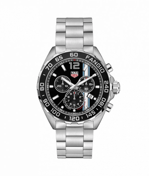 Buy Shop Tag Heuer Formula 1 Chronograph Black Dial Silver Steel Strap Watch for Men - CAZ101H.BA0842 USA Online