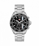 Buy Shop Tag Heuer Formula 1 Chronograph Black Dial Silver Steel Strap Watch for Men - CAZ101H.BA0842 USA Online
