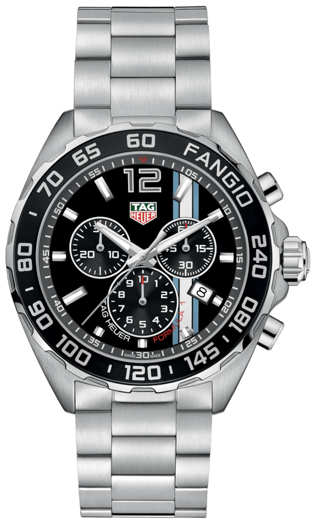 Buy Shop Tag Heuer Formula 1 Chronograph Black Dial Silver Steel Strap Watch for Men - CAZ101H.BA0842 USA Online