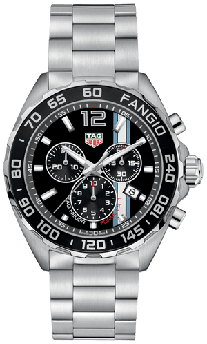 Buy Shop Tag Heuer Formula 1 Chronograph Black Dial Silver Steel Strap Watch for Men - CAZ101H.BA0842 USA Online