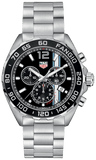 Buy Shop Tag Heuer Formula 1 Chronograph Black Dial Silver Steel Strap Watch for Men - CAZ101H.BA0842 USA Online