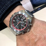 Buy Shop Tag Heuer Formula 1 Chronograph Black Dial Silver Steel Strap Watch for Men - CAZ101Y.BA0842 USA Online