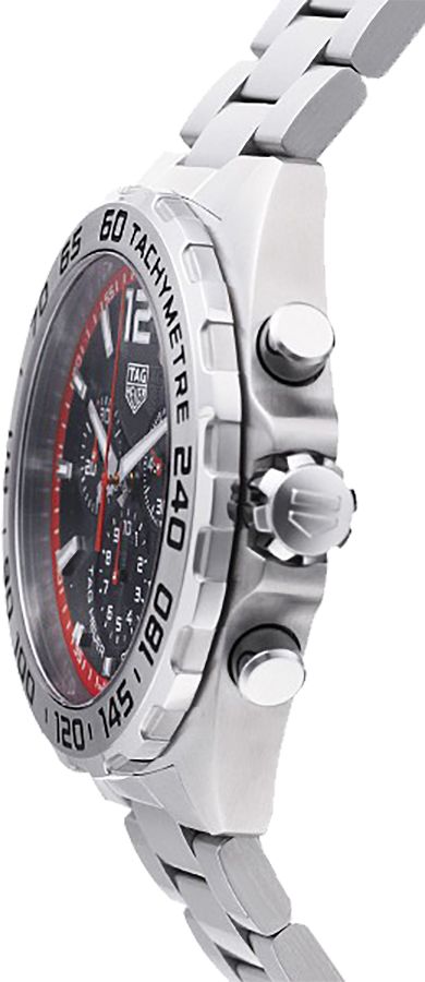 Buy Shop Tag Heuer Formula 1 Chronograph Black Dial Silver Steel Strap Watch for Men - CAZ101Y.BA0842 USA Online