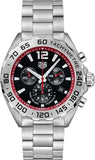Buy Shop Tag Heuer Formula 1 Chronograph Black Dial Silver Steel Strap Watch for Men - CAZ101Y.BA0842 USA Online