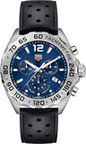 Buy Shop Tag Heuer Formula 1 Chronograph Blue Dial Black Rubber Strap Watch for Men - CAZ101K.FT8024 USA Online