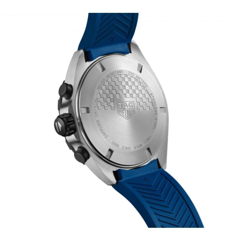 Buy Shop Tag Heuer Formula 1 Chronograph Blue Dial Blue Rubber Strap Watch for Men - CAZ101AV.FT8077 USA Online