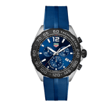 Buy Shop Tag Heuer Formula 1 Chronograph Blue Dial Blue Rubber Strap Watch for Men - CAZ101AV.FT8077 USA Online