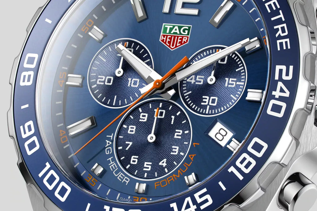Buy Shop Tag Heuer Formula 1 Chronograph Blue Dial Silver Steel Strap Watch for Men - CAZ1014.BA0842 USA Online