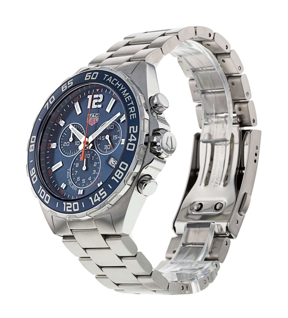 Buy Shop Tag Heuer Formula 1 Chronograph Blue Dial Silver Steel Strap Watch for Men - CAZ1014.BA0842 USA Online