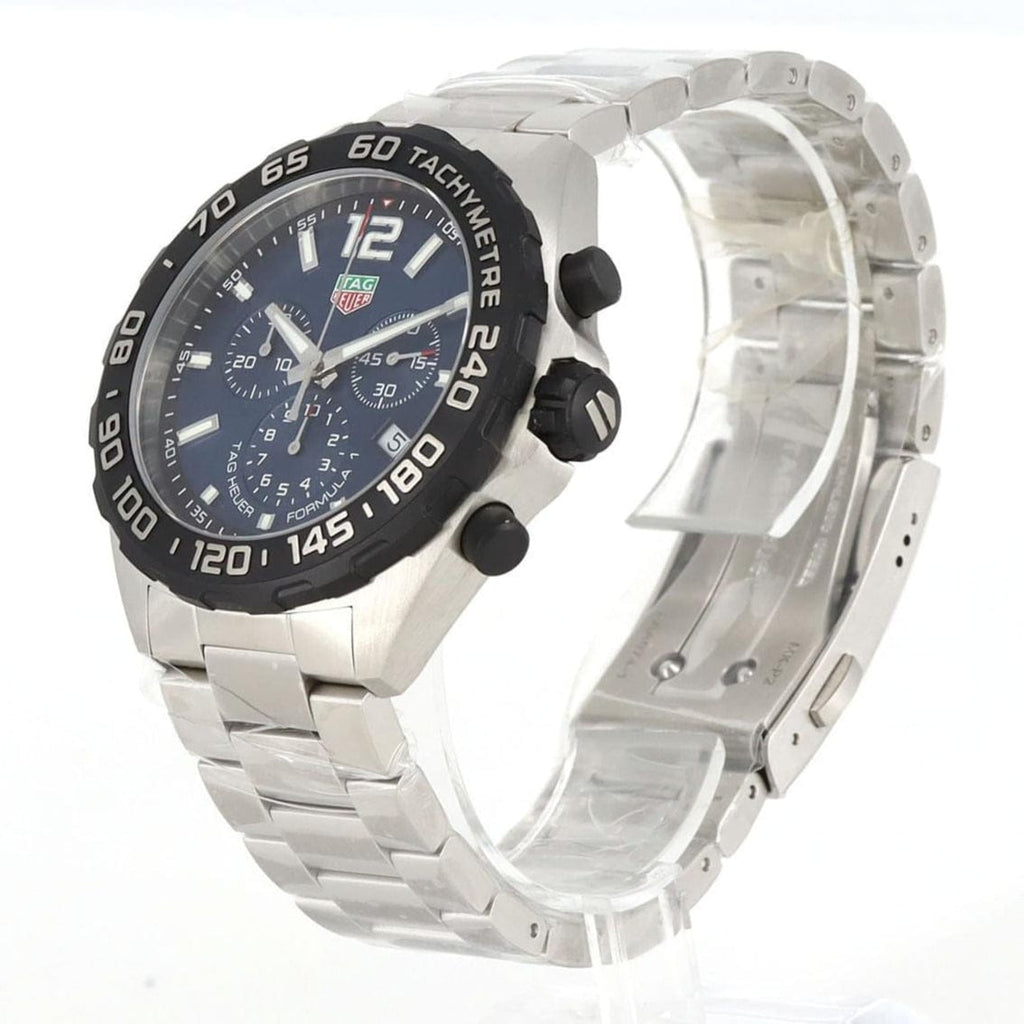 Buy Shop Tag Heuer Formula 1 Chronograph Blue Dial Silver Steel Strap Watch for Men - CAZ101AV.BA0842 USA Online