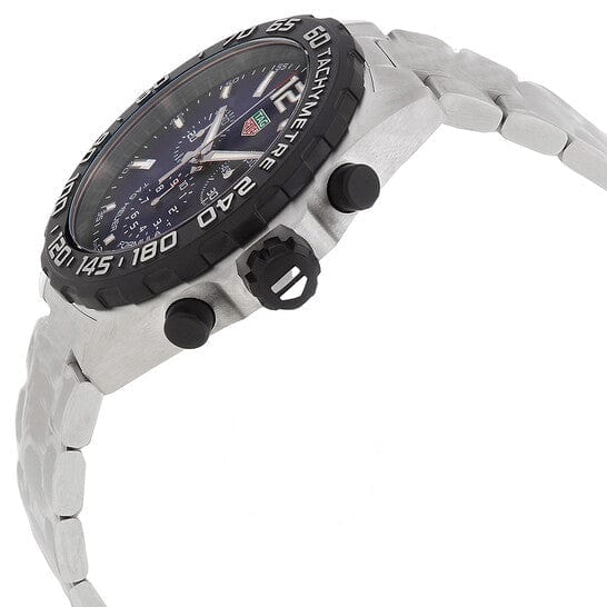 Buy Shop Tag Heuer Formula 1 Chronograph Blue Dial Silver Steel Strap Watch for Men - CAZ101AV.BA0842 USA Online