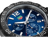 Buy Shop Tag Heuer Formula 1 Chronograph Blue Dial Silver Steel Strap Watch for Men - CAZ101AV.BA0842 USA Online