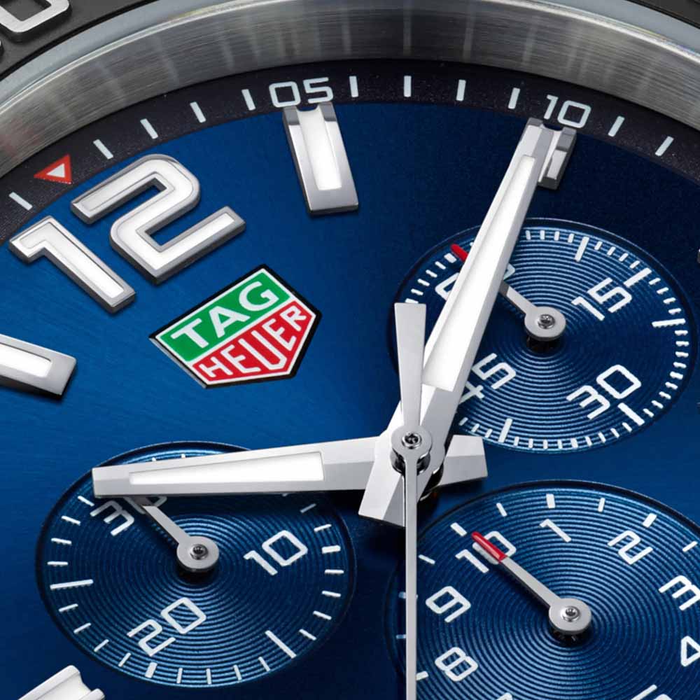 Buy Shop Tag Heuer Formula 1 Chronograph Blue Dial Silver Steel Strap Watch for Men - CAZ101AV.BA0842 USA Online