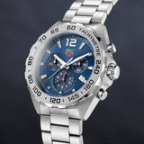 Buy Shop Tag Heuer Formula 1 Chronograph Blue Dial Silver Steel Strap Watch for Men - CAZ101K.BA0842 USA Online
