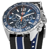 Buy Shop Tag Heuer Formula 1 Chronograph Blue Dial Two Tone NATO Strap Watch for Men - CAZ1014.FC8197 USA Online