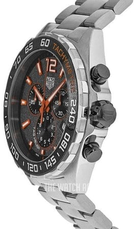 Buy Shop Tag Heuer Formula 1 Chronograph Ceramic Black Dial Silver Steel Strap Watch for Men - CAZ101AH.BA0842 USA Online