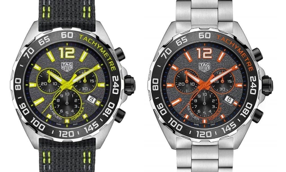 Buy Shop Tag Heuer Formula 1 Chronograph Ceramic Black Dial Silver Steel Strap Watch for Men - CAZ101AH.BA0842 USA Online