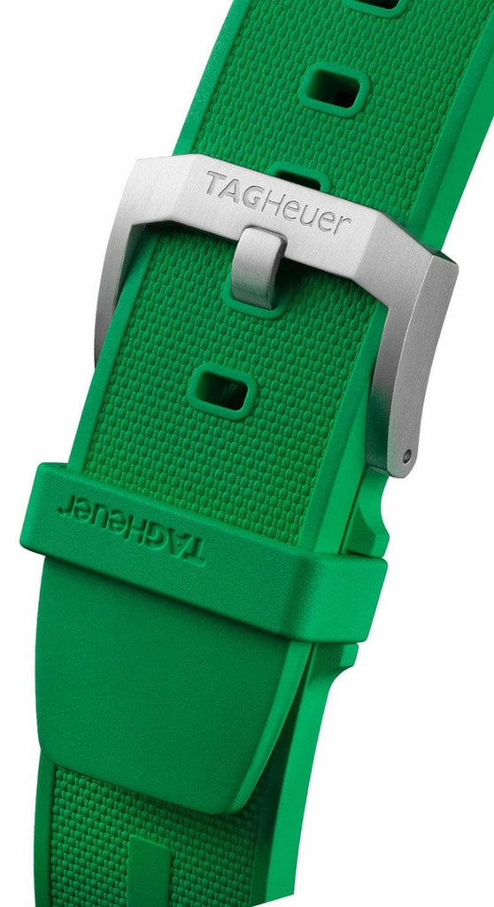 Buy Shop Tag Heuer Formula 1 Chronograph Green Dial Green Rubber Strap Watch for Men - CAZ101AP.FT8056 USA Online